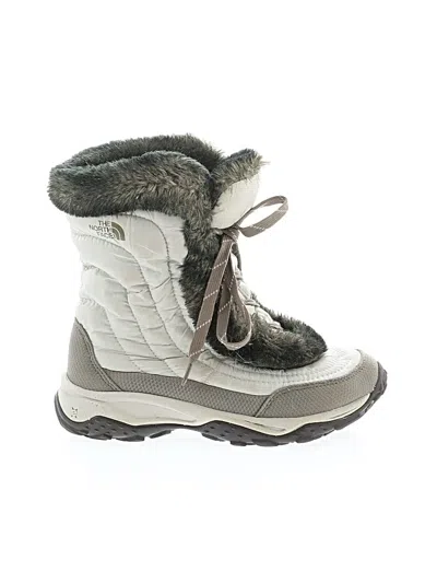 Pre-owned The North Face Boots In Brown