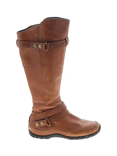Pre-owned The North Face Boots In Brown