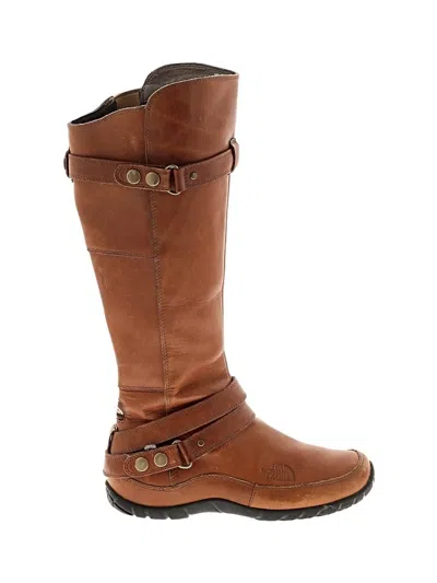 Pre-owned The North Face Boots In Brown