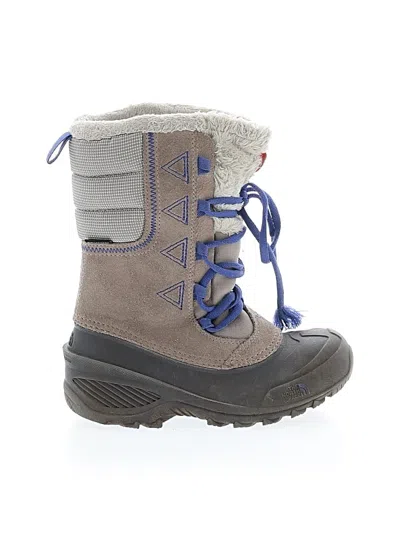 Pre-owned The North Face Kids' Boots In Gray