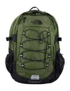 The North Face Backpack With Front Zip Pocket And Bungee Cord System In Green