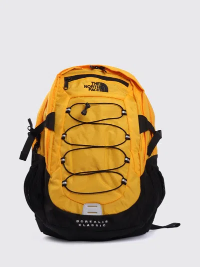 The North Face Borealis Classic Backpack In Nylon With Embroidered Logo And Laptop Pocket In Yellow
