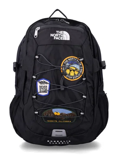The North Face Borealis Classic Backpack With Patch Details In Black