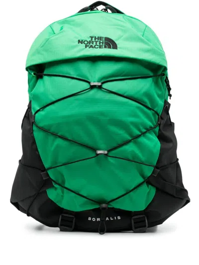 The North Face Borealis Logo-embroidered Backpack In Green