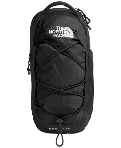 The North Face Borealis Sling Crossbody Bag In Tnf Black,tnf White-npf