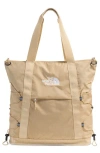 The North Face Borealis Tote In Khaki Stone