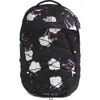 The North Face Borealis Water Repellent Backpack In Tnf Black Winter Flowers Print