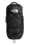 The North Face Borealis Water Repellent Sling Backpack In Tnf Black/tnf White-npf