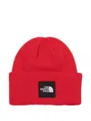 The North Face Box Beanie Hat In Red