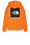 The North Face Box Nse Pullover Hoodie In Iron Bronze
