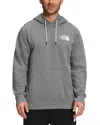 The North Face Nse Box Logo Graphic Hoodie In Medium Gray