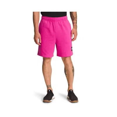 The North Face Box Nse Shorts Men Pink Cotton Elastic Waist Pull-on Phc59