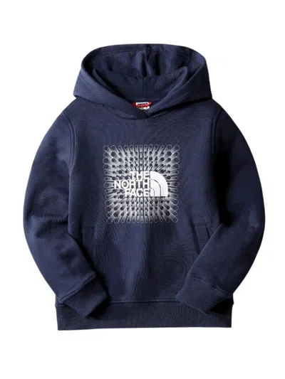 The North Face "box P/o" Sweatshirt In Blue