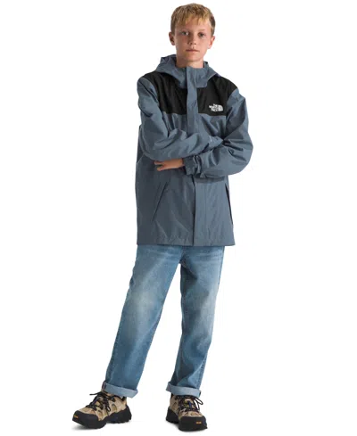 The North Face Kids' Boys' 6-16 Antora Hooded Rain Jacket In Blue