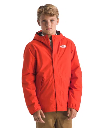 The North Face Kids' Boys' 6-16 Antora Rain Jacket In Red