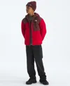 The North Face Boys 6-20 Reversible Shasta Full Zip Hooded Jacket In Red