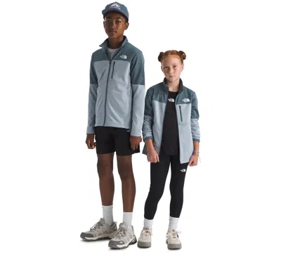 The North Face Kids' Boys' 7-20 Stand Collar Full Zip Jacket In Gray