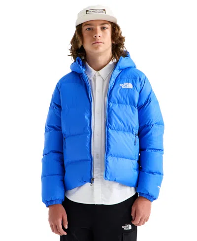The North Face Kids' Boys' 8-20 Hydrenalite Hooded Down Jacket In Blue