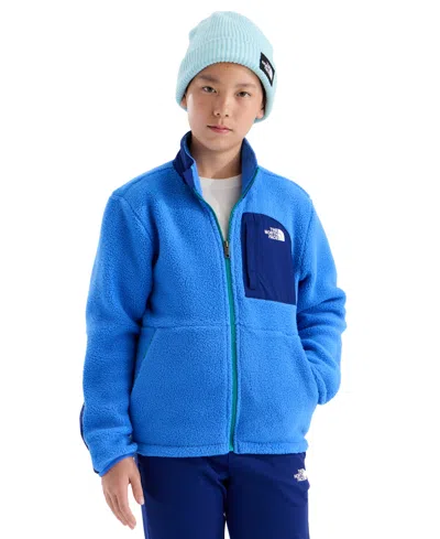 The North Face Kids' Boys' 8-20 Long-sleeve Full-zip Jacket In Blue