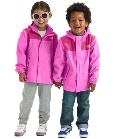 The North Face Kids' Boys' And Girls' 2t-7 Antora Hooded Rain Jacket In Pink
