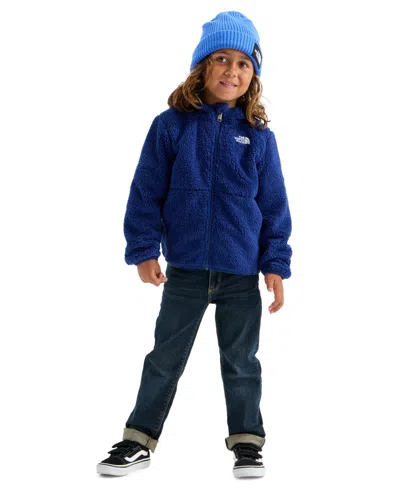 The North Face Kids' Boys' And Girls' 2t-7 Campshire Full-zip Hooded Jacket In Black