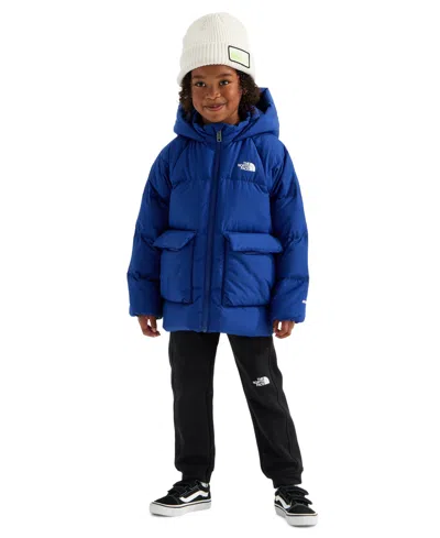The North Face Kids' Boys' And Girls' 2t-7 Down Fleece-lined Jacket In Blue