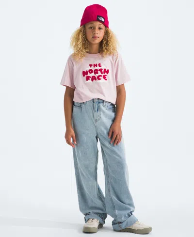 The North Face Kids' Boys And Girls 6-16 Evolution Bubble Cloud Short-sleeve T-shirt In Blue