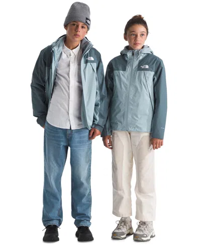 The North Face Kids' Boys' And Girls' 6-20 Antora Triclimate Waterproof Jacket In Blue