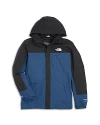 The North Face Antora Waterproof Rain Jacket In Shady Blue