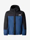 The North Face Antora Waterproof Rain Jacket In Blue