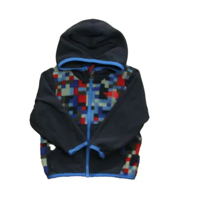 The North Face Kids' Boys Blue Red Fleece In Black