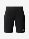 The North Face Logo-print Cotton Shorts In Black