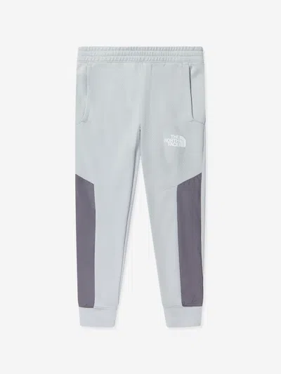 The North Face Kids' Logo-print Track Pants In Grey