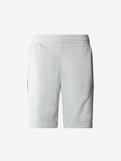 The North Face Kids' Logo-embroidered Track Shorts In Grey