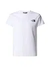 The North Face Man Short Sleeves Simple Dome Tee In White