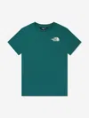 THE NORTH FACE BOYS REDBOX T-SHIRT WITH BACK BOX GRAPHIC