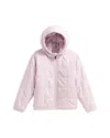 The North Face Girls 2t-7 Shasta Full-zip Hooded Jacket In Pink