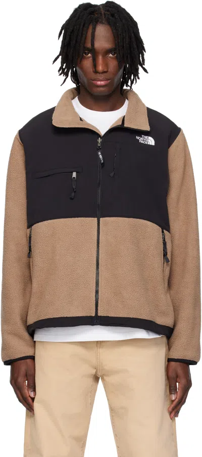 THE NORTH FACE BROWN & BLACK RETRO DENALI JACKET