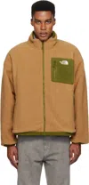 THE NORTH FACE BROWN & GREEN YUMIORI REVERSIBLE JACKET