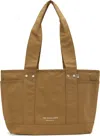 The North Face Brown Circular Cotton Tote In 173 Utility Brown