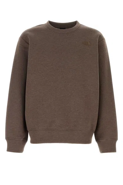 The North Face Brown Cotton Blend Sweatshirt