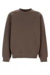 The North Face Scuba Jersey Creweneck Sweatshirt In Brown