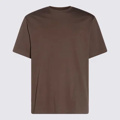 The North Face Crew Neck Short Sleeves In Brown