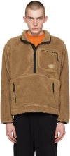 THE NORTH FACE BROWN EXTREME PILE SWEATER