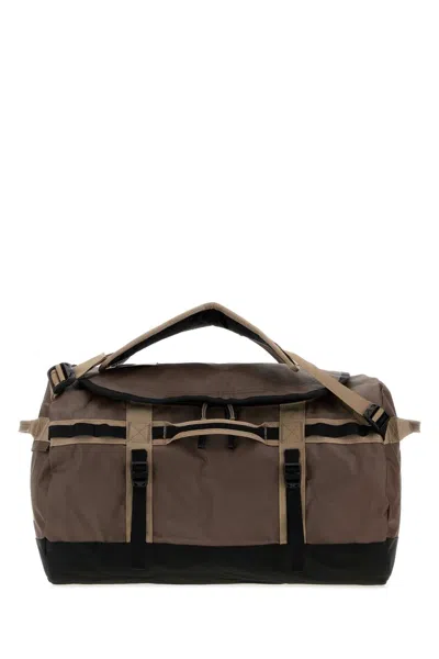 The North Face Brown Fabric Duffel Base Camp S Travel Bag In Neutral