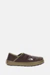 The North Face Brown Logo Loafers In Brown