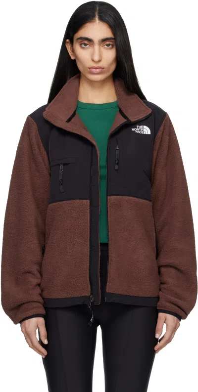 The North Face Brown Retro Denali Jacket In Multi