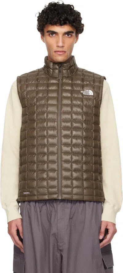 The North Face Brown Thermoball Vest