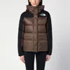 The North Face Womens Coal Brown-tnf Black Himalayan Logo-embroidered Shell-down Jacket In Brown