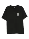 The North Face Bubble Logo Relaxed Ss Tee In Black